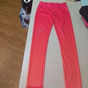 Fabkids coral athletic leggings. Size XL